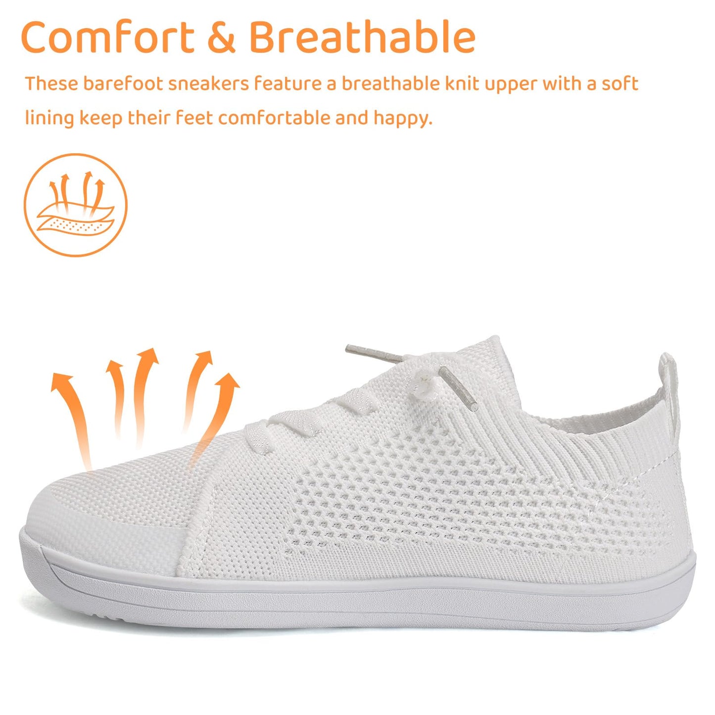 Toddler Little Kids Wide Barefoot Shoes Boys Girls Minimalist Sneakers
