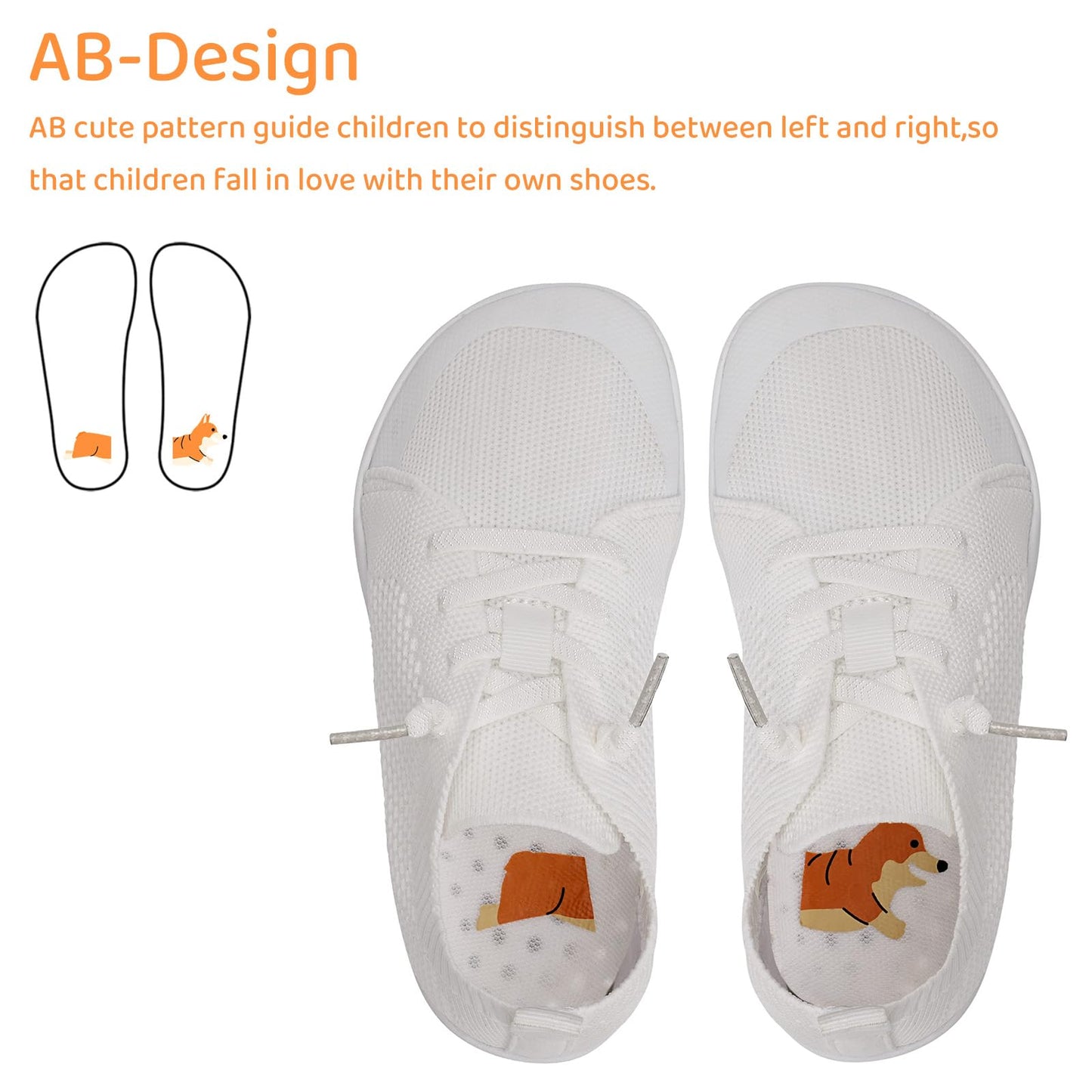 Toddler Little Kids Wide Barefoot Shoes Boys Girls Minimalist Sneakers