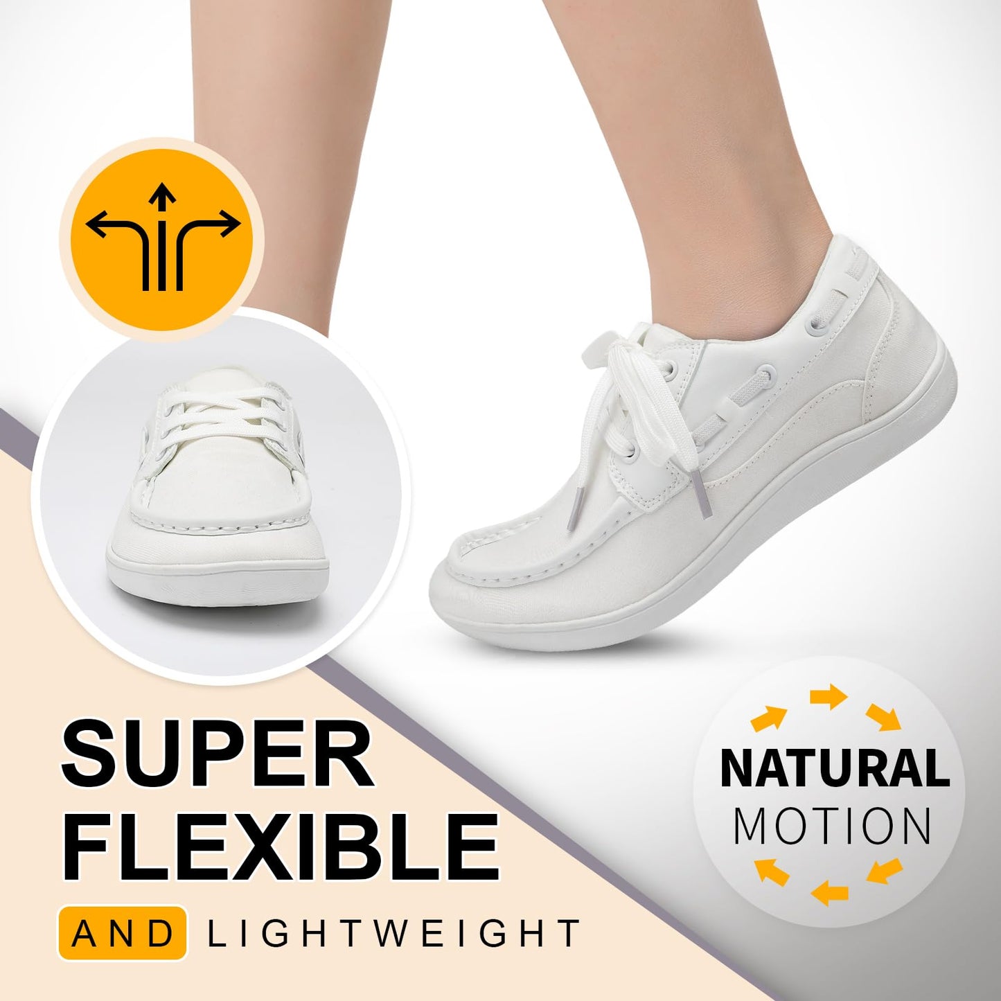 Womens Walking Shoes Barefoot Running Shoes Wide Toe Zero Drop Tennis Sneakers