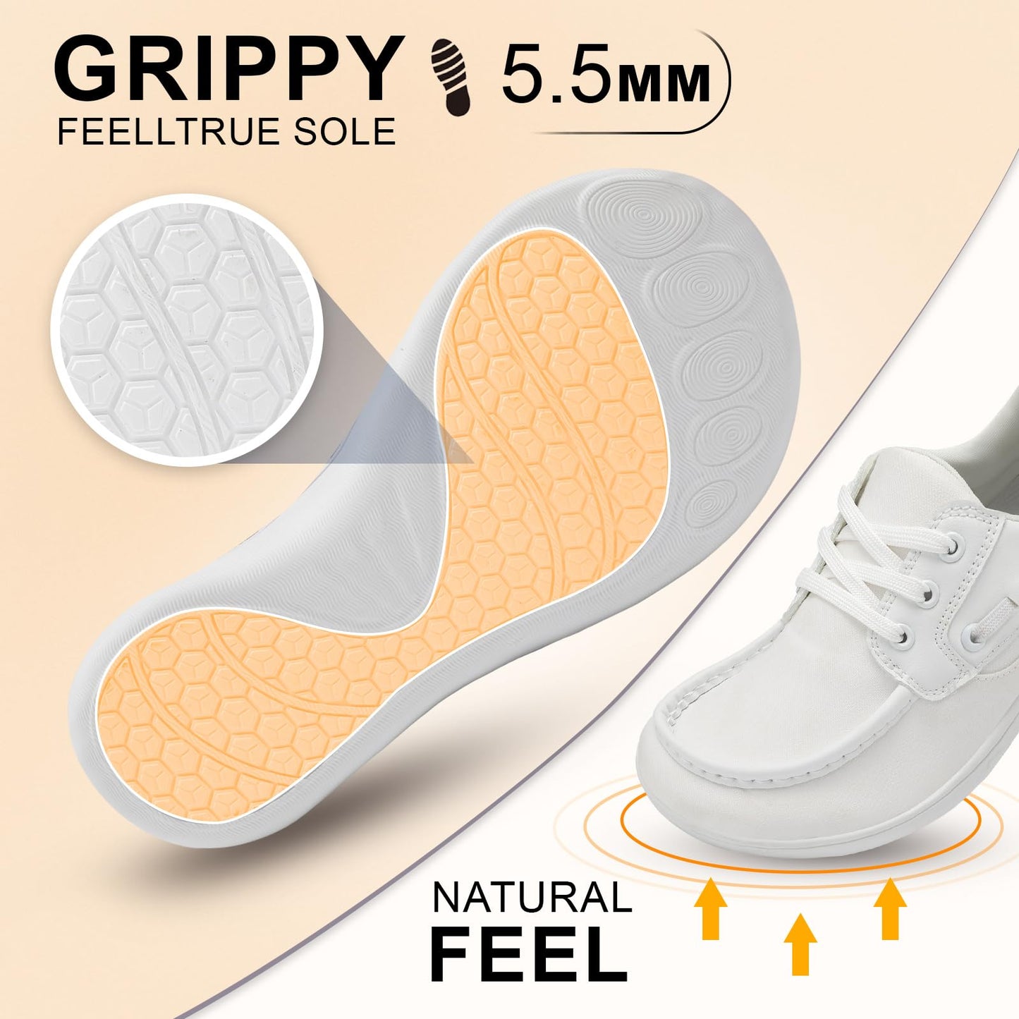 Womens Walking Shoes Barefoot Running Shoes Wide Toe Zero Drop Tennis Sneakers