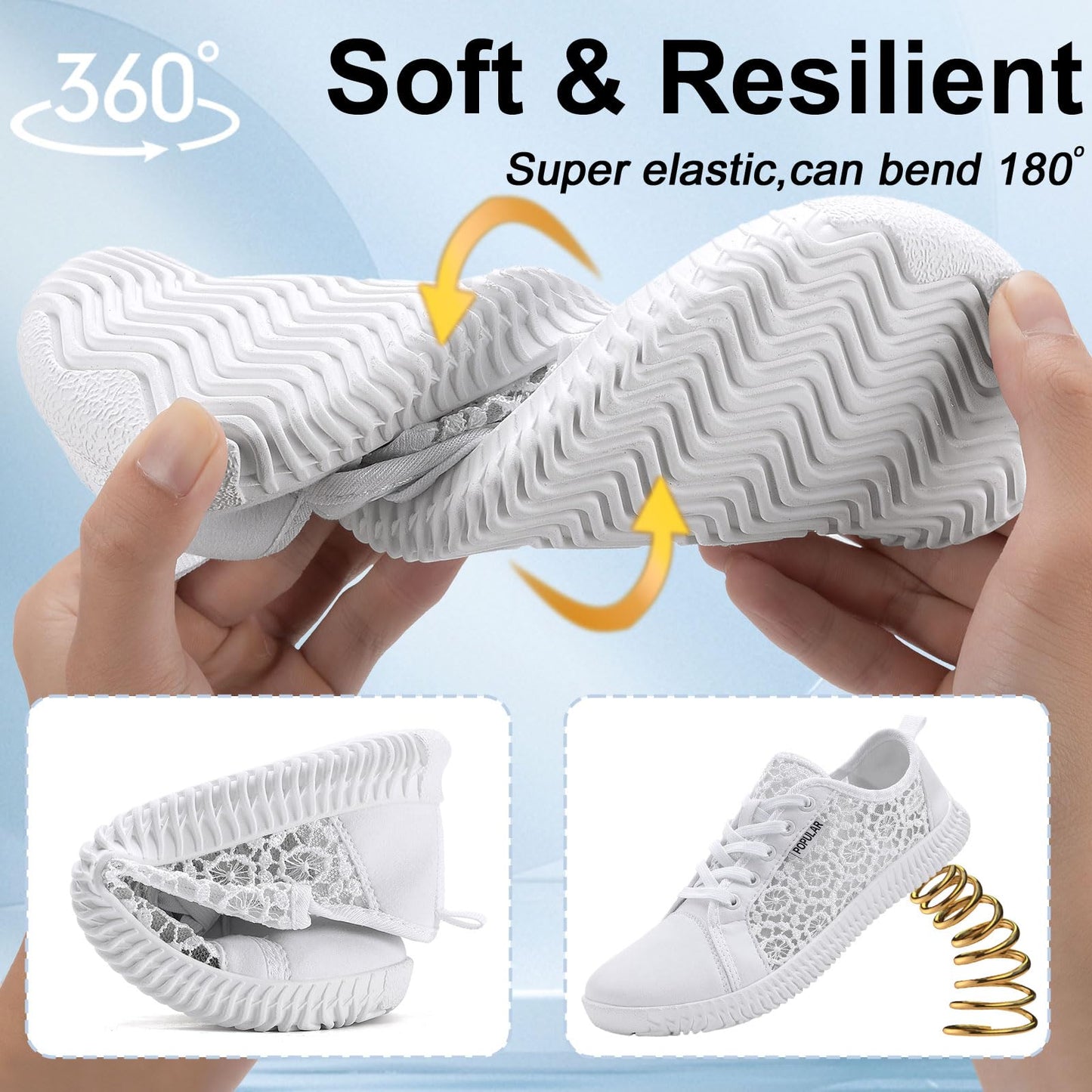Wide Toe Box Shoes Zero Drop Non Slip Extra Wide Width Fashion Sneakers Ultra Light Breathable Walking Shoes Casual Sneakers for Travel Work Trainers