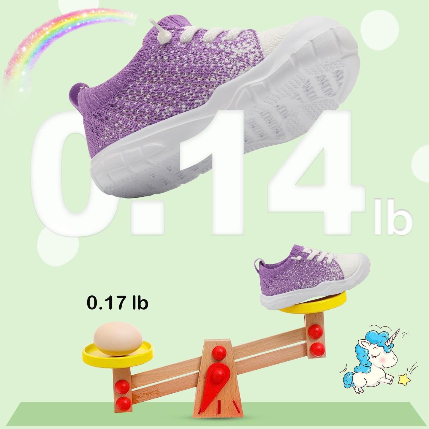 Toddler Shoes for Boys Girls Slip on Sneakers Wide Toe Walking Shoes