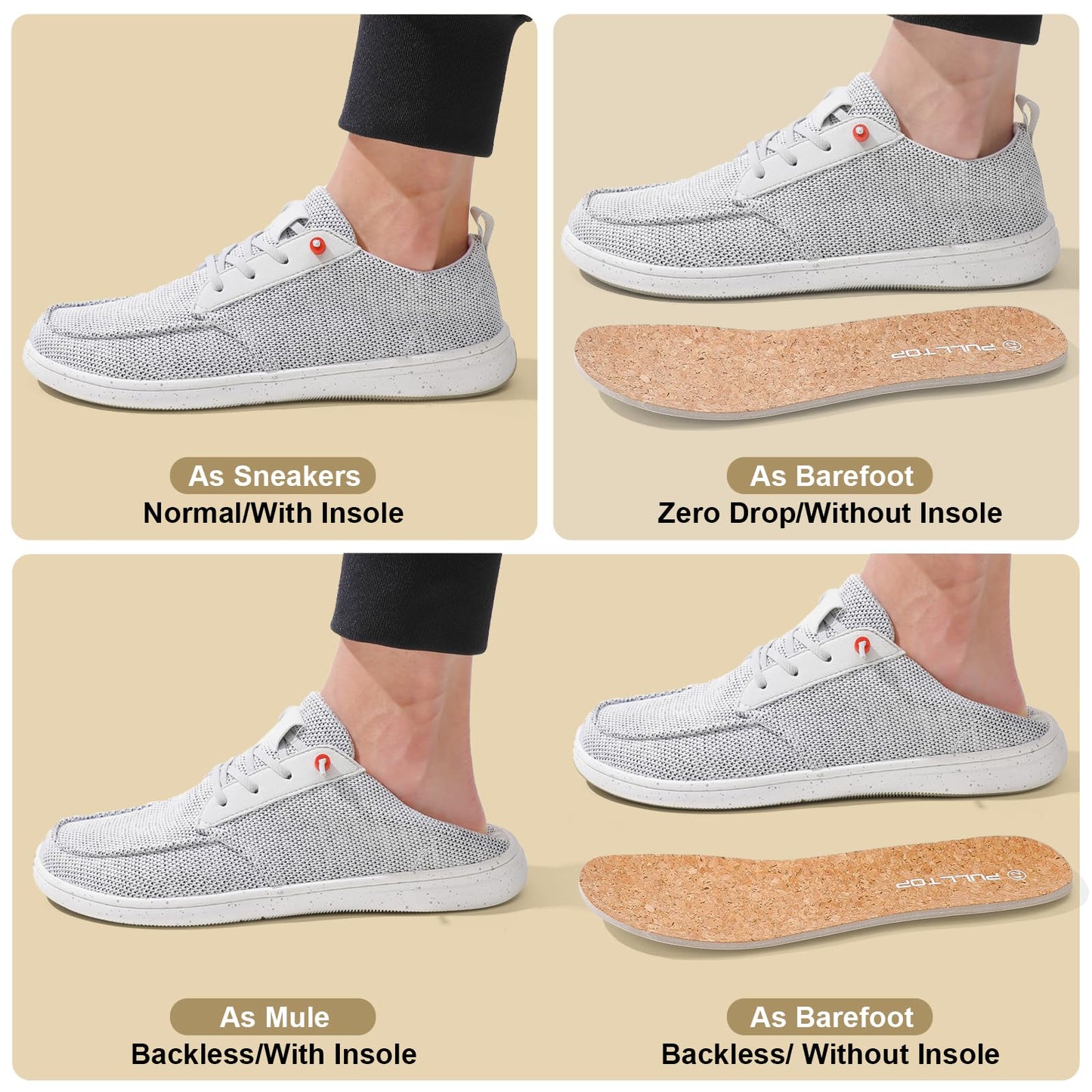 Men's Barefoot Wide Toe Box Shoes