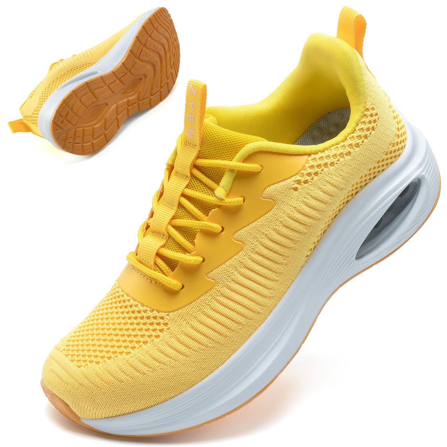 Wide Toe Box Shoes Women Air Cushion Road Running Shoes Extra Wide Width Sneakers
