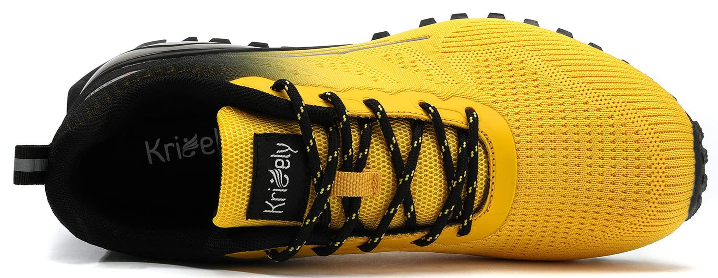 Men's Trail Running Shoes Fashion Walking Hiking Sneakers for Men Tennis