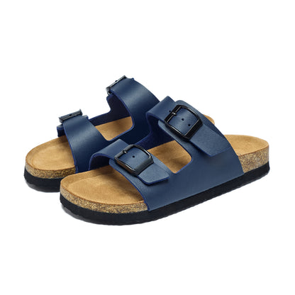 Comfortable kids’ sandals with adjustable straps.