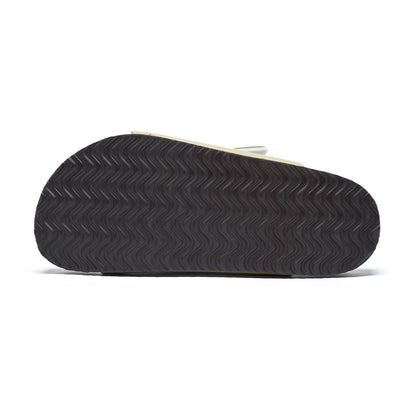 Stylish kids’ shoes with secure adjustable buckle.