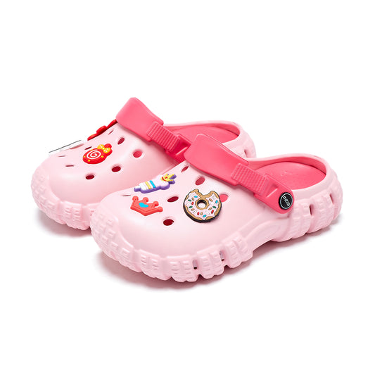 Kids Clogs for Boys & Girls, Lightweight, Non-Slip, Arch Support, Ages 3-12