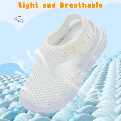 Toddler Sandals Boys Girls Wide Sandals Kids Water Sandal Shoes Lightweight Barefoot Summer Shoes for Beach Swim