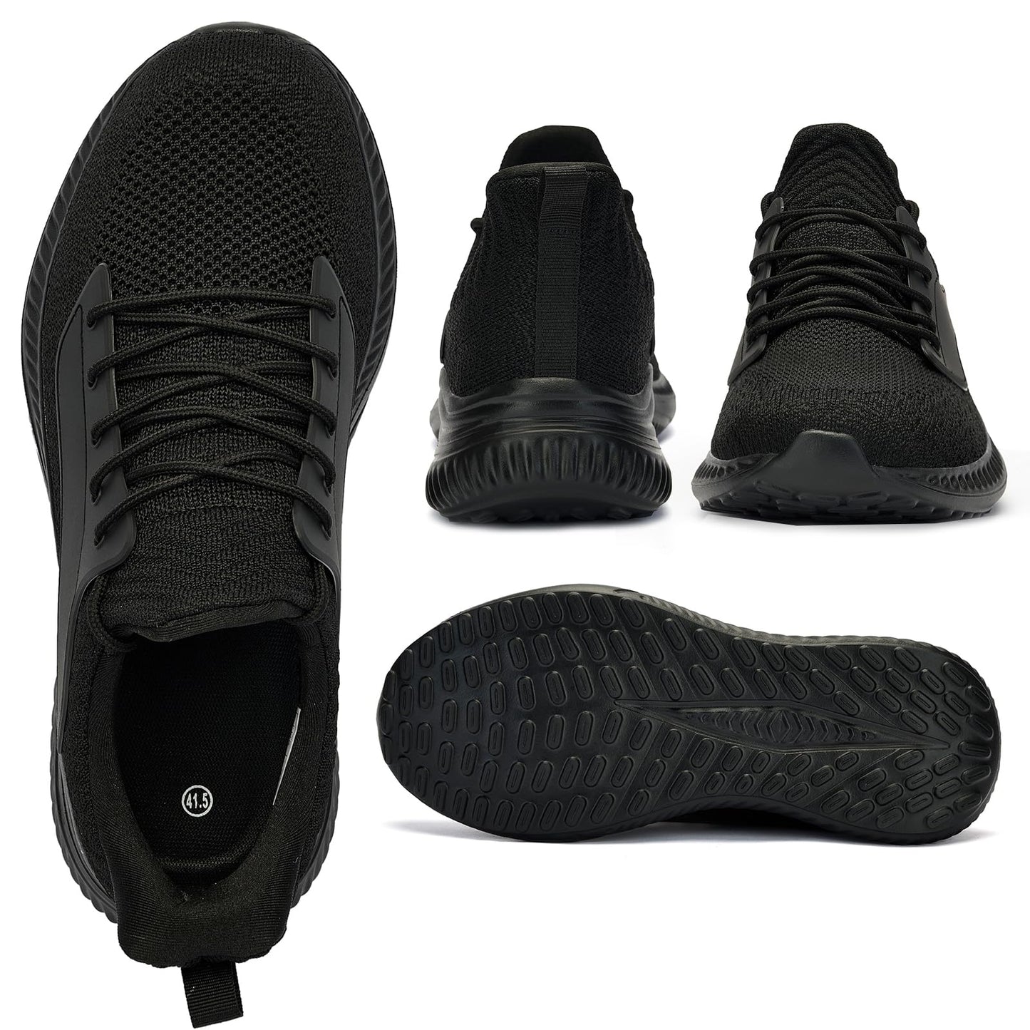 Mens Wide Sneakers Walking Shoes - Wide Slip on Tennis Shoes