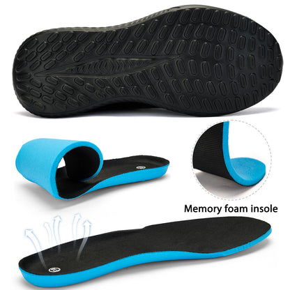 Mens Wide Sneakers Walking Shoes - Wide Slip on Tennis Shoes