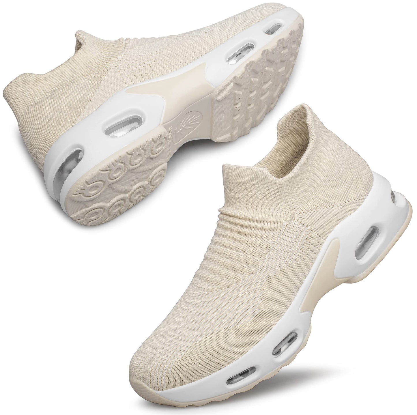 Womens Walking Shoes Slip on Sock Sneakers