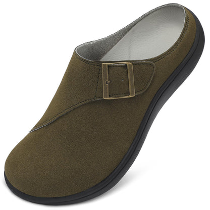 Womens Wide Clogs Adjustable Diabetic Mules Slip on Clog Slippers