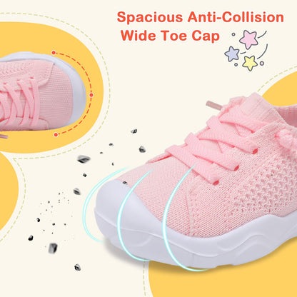 Toddler Shoes Boys Girls Barefoot Shoes Kids Breathable Sneakers