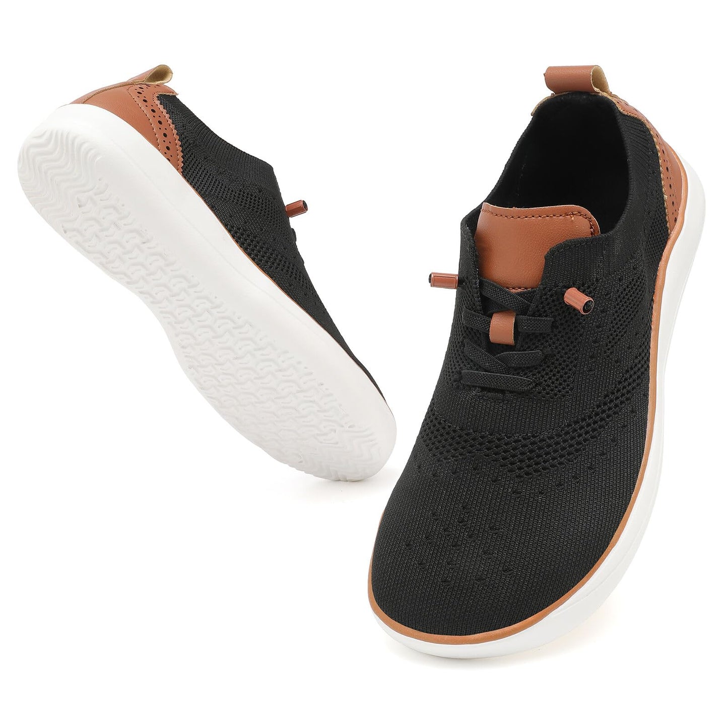 Mens Barefoot Dress Shoes Wide Toe Box Zero Drop Oxfords Shoes