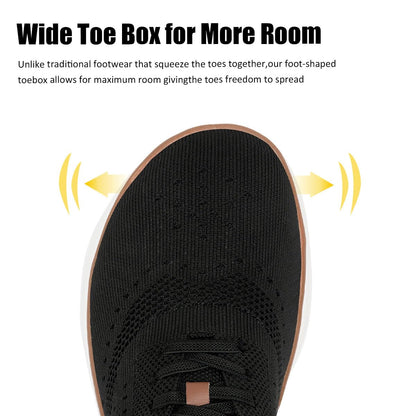 Mens Barefoot Dress Shoes Wide Toe Box Zero Drop Oxfords Shoes