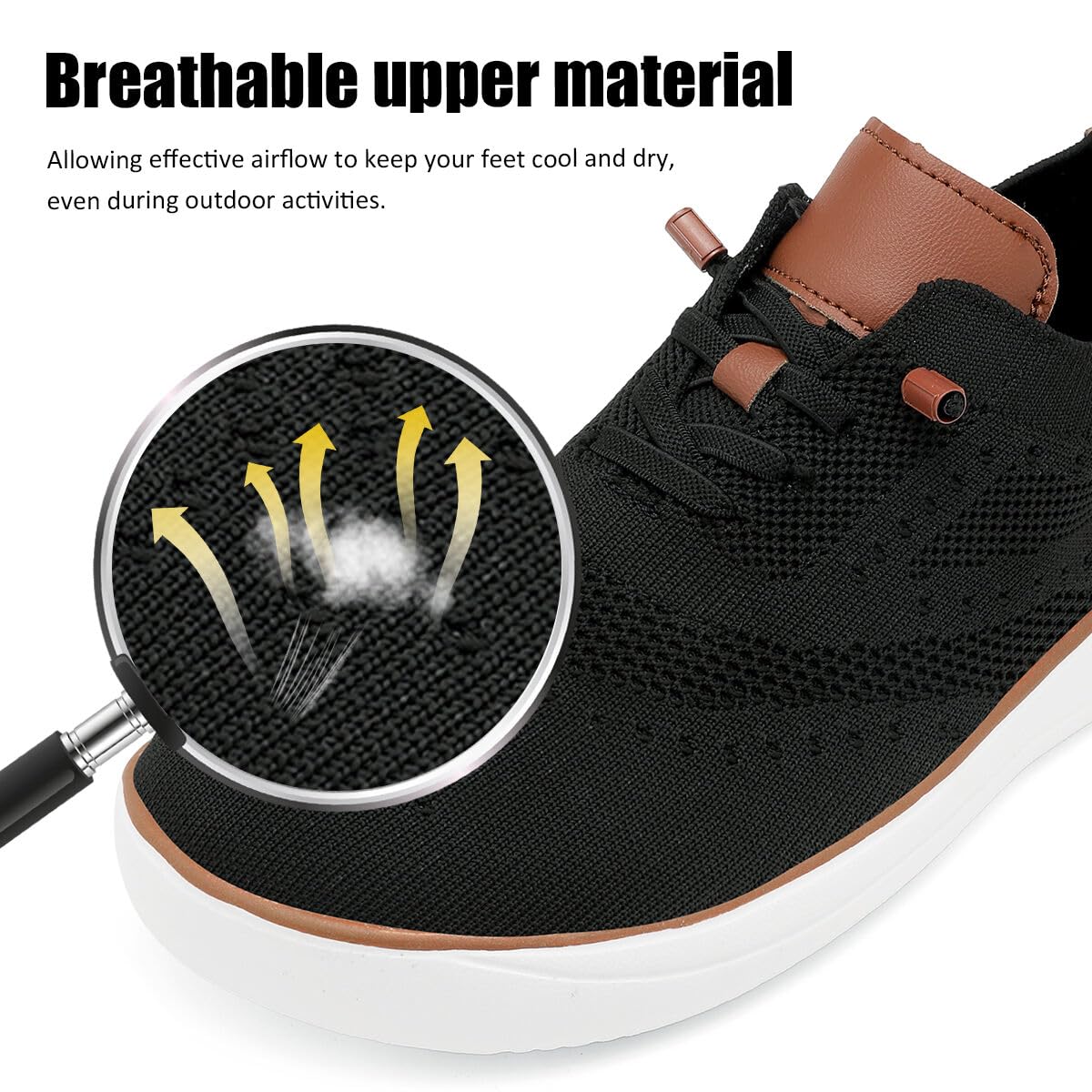 Mens Barefoot Dress Shoes Wide Toe Box Zero Drop Oxfords Shoes