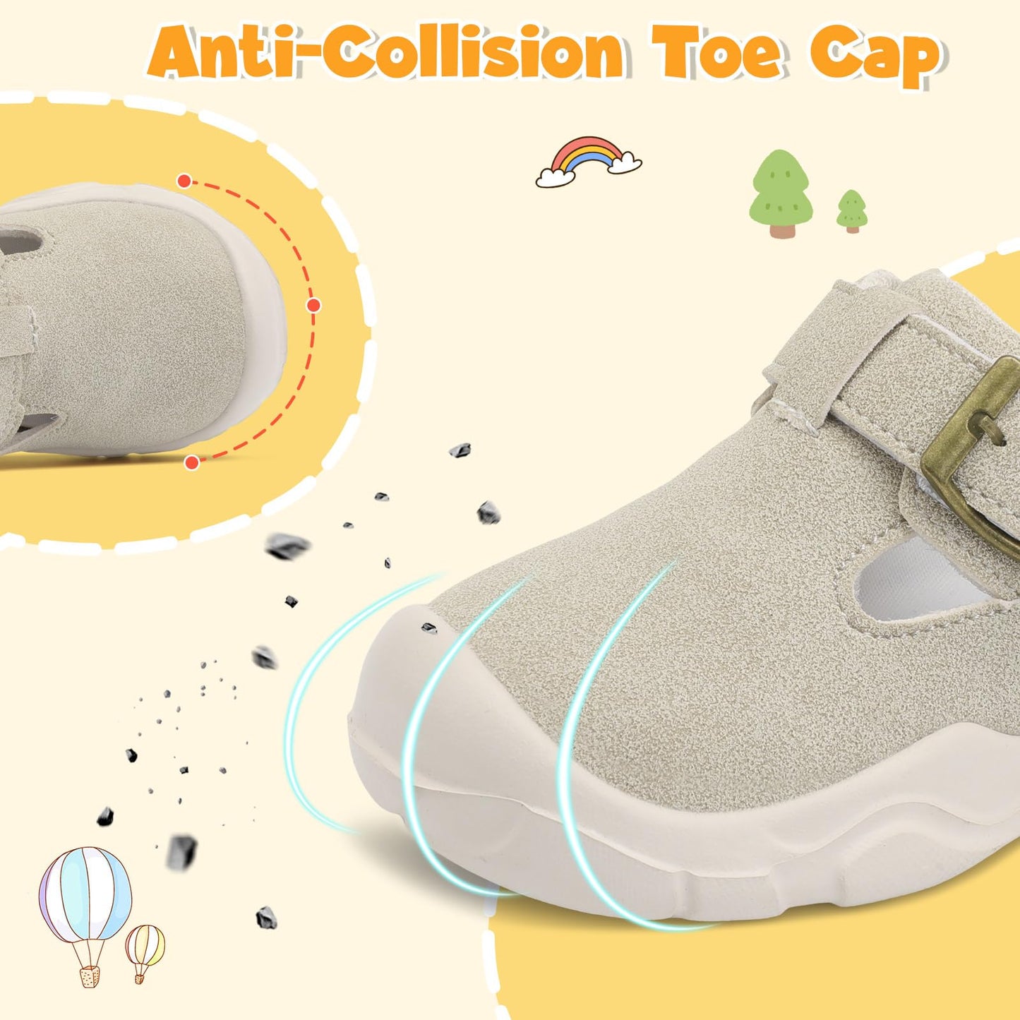 Toddler Shoes Girls Boys Wide Barefoot Shoes