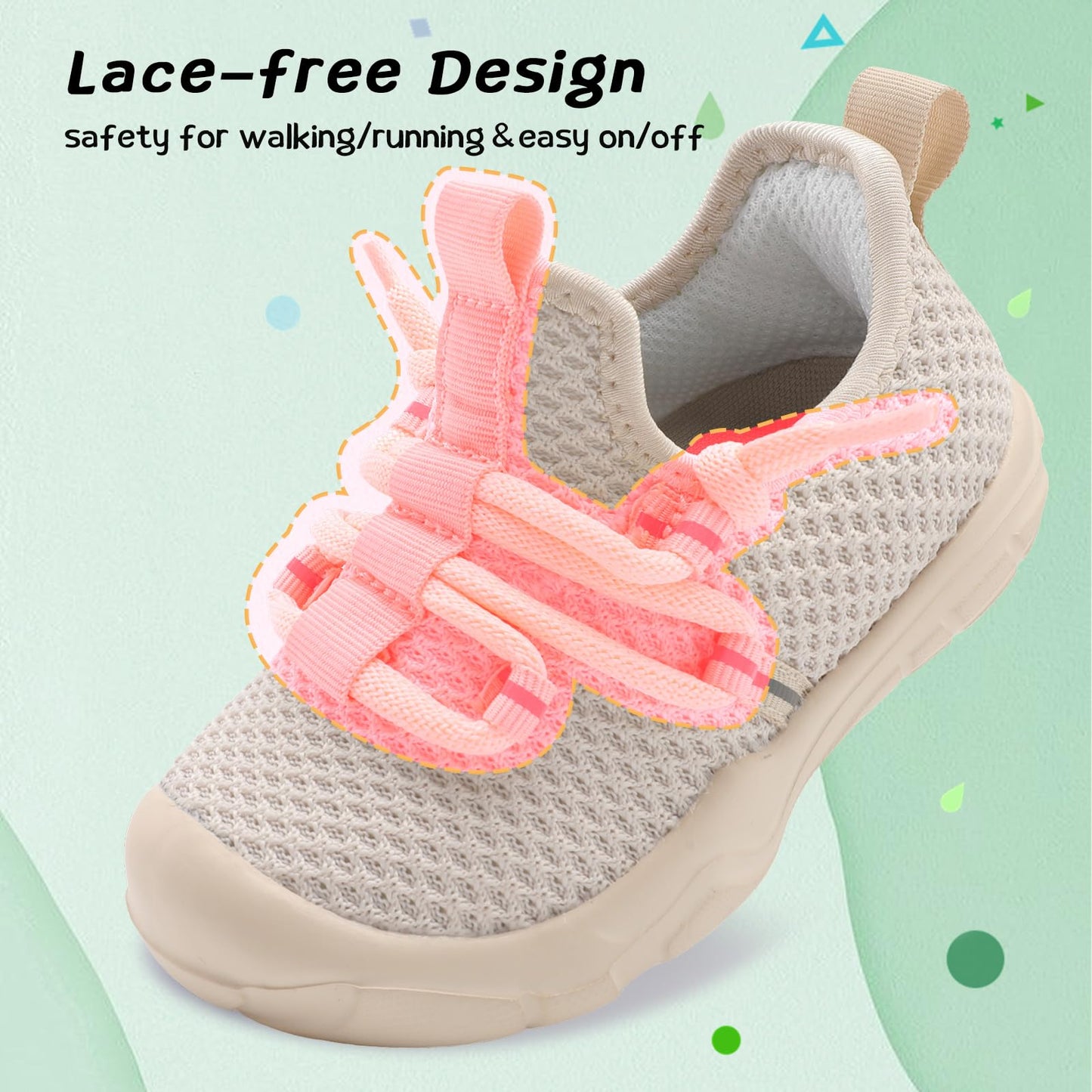 Toddler Shoes Boys Girls Barefoot Shoes Kids Breathable Walking Running Shoe