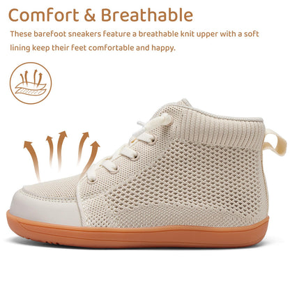 Toddler Little Kids Wide Barefoot Shoes Girls Boys Lightweight Boots