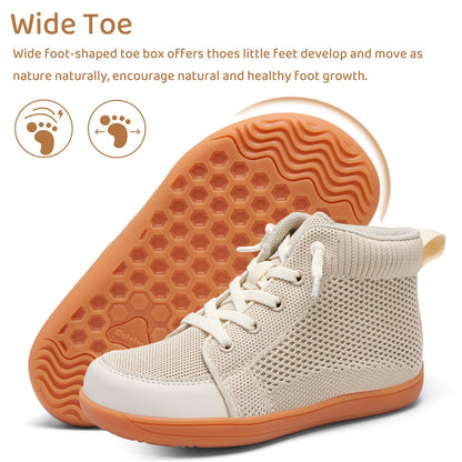 Toddler Little Kids Wide Barefoot Shoes Girls Boys Lightweight Boots