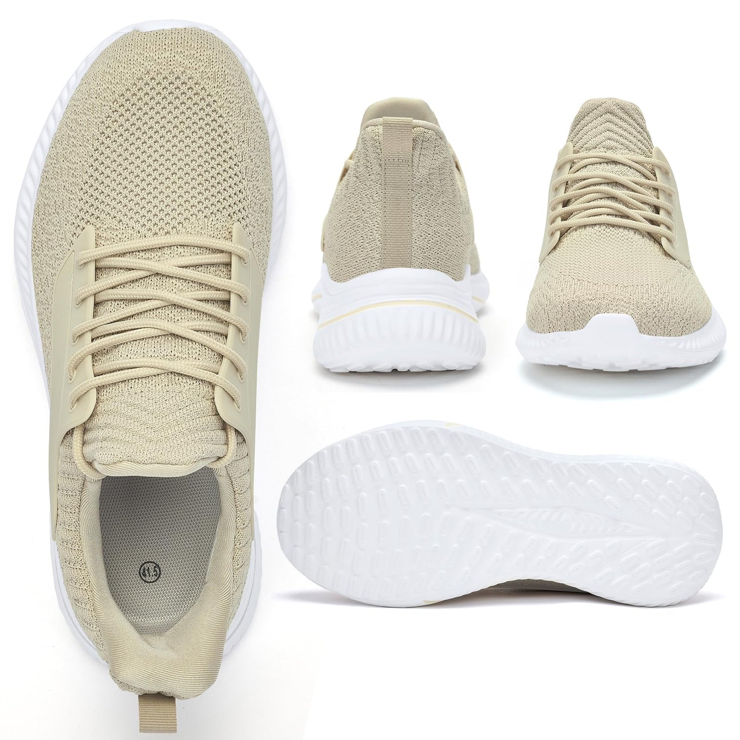 Mens Wide Sneakers Walking Shoes - Wide Slip on Tennis Shoes