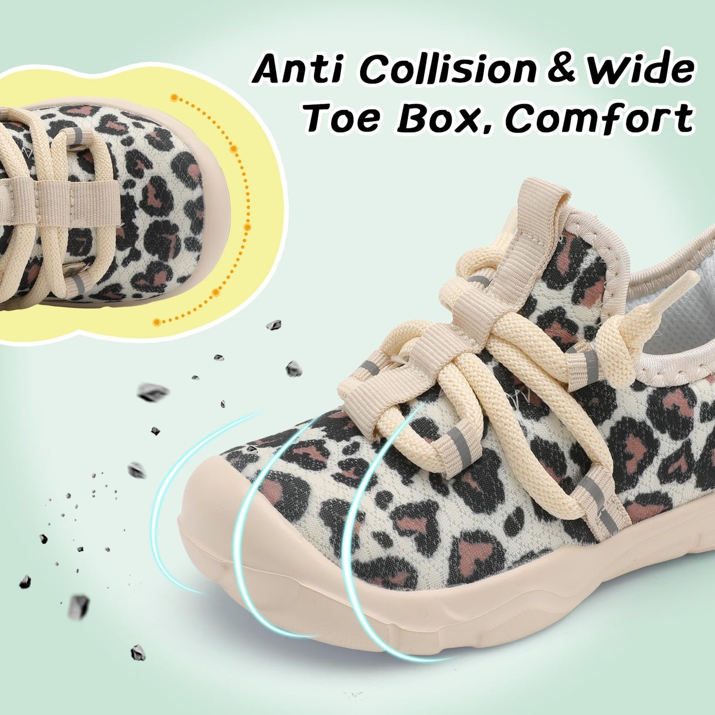 Toddler Shoes Boys Girls Barefoot Shoes Kids Breathable Walking Running Shoe