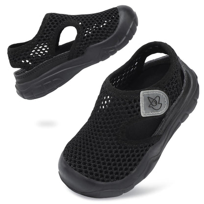 Toddler Sandals Boys Girls Wide Sandals Kids Water Sandal Shoes Lightweight Barefoot Summer Shoes for Beach Swim