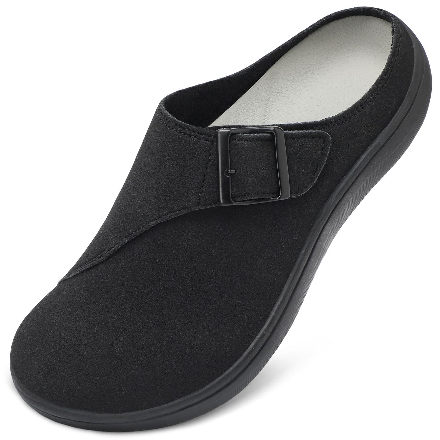 Womens Wide Clogs Adjustable Diabetic Mules Slip on Clog Slippers