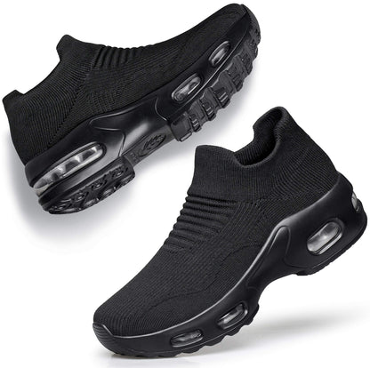 Womens Walking Shoes Slip on Sock Sneakers
