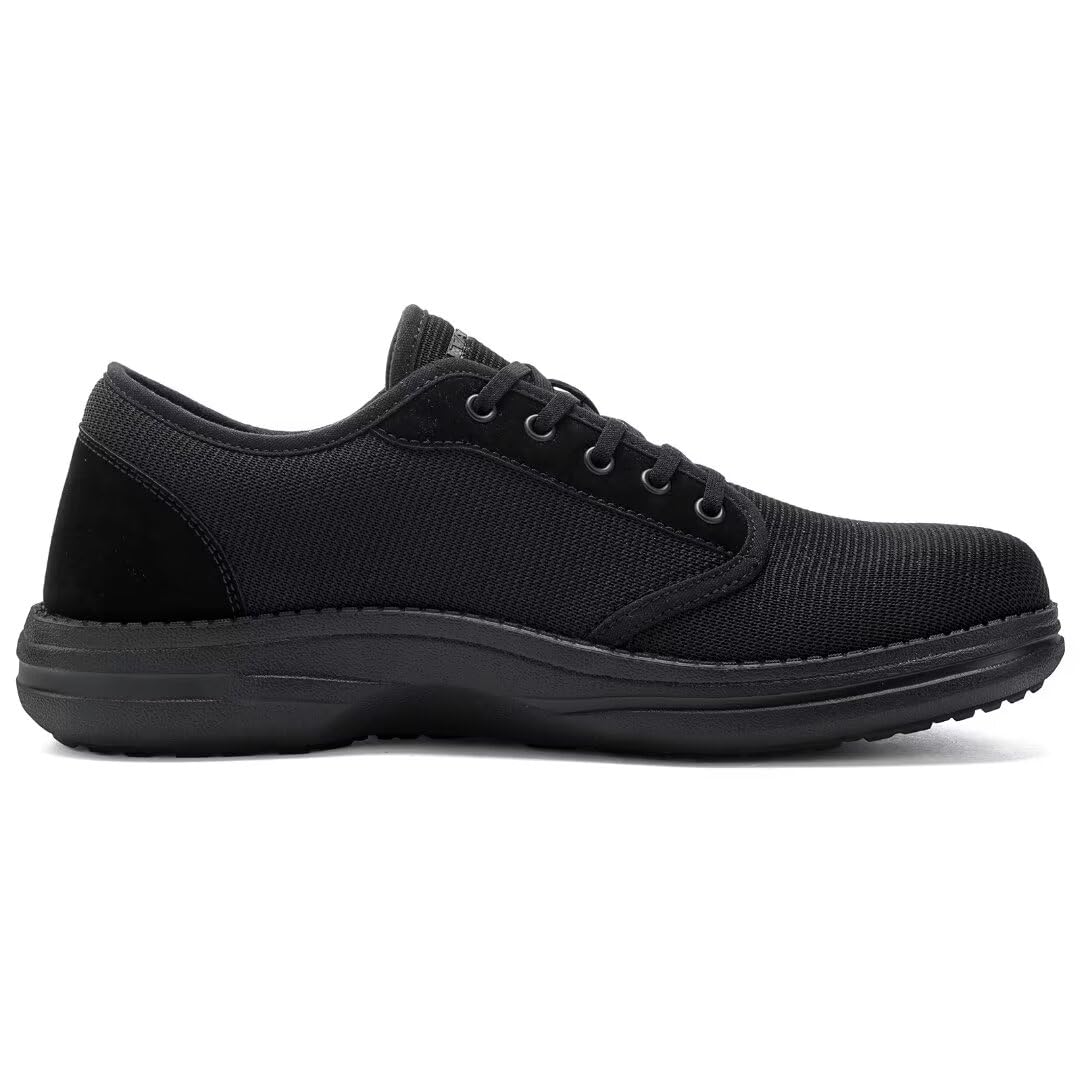 Men Wide Width Slip On Shoes Loafer with Arch Support Insoles Men Casual Shoes