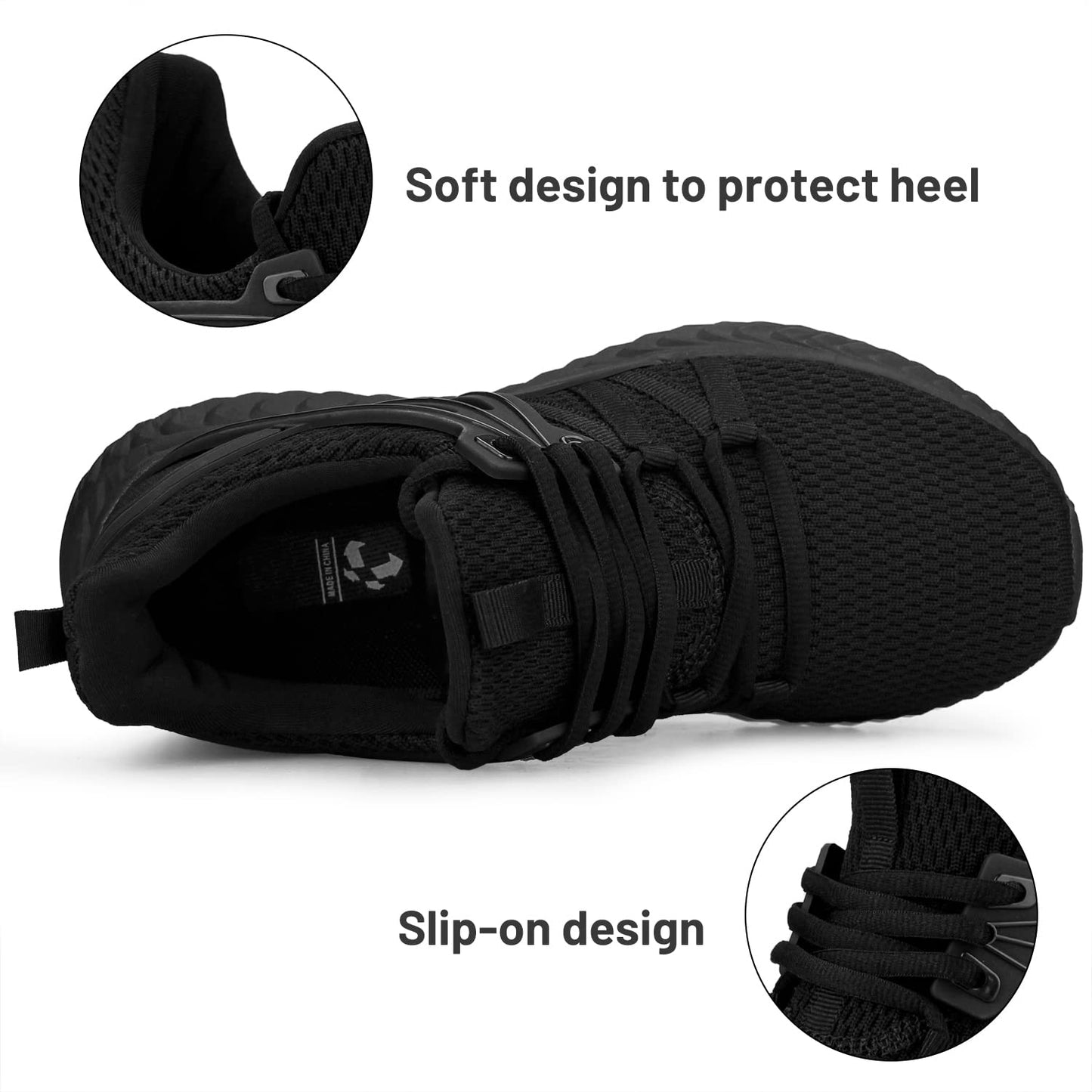 Womens Slip On Sneakers Women Walking Tennis Shoes