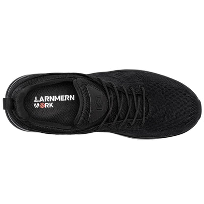 Mens Non Slip Work Shoes Slip On Water Resistant Walking Sneakers
