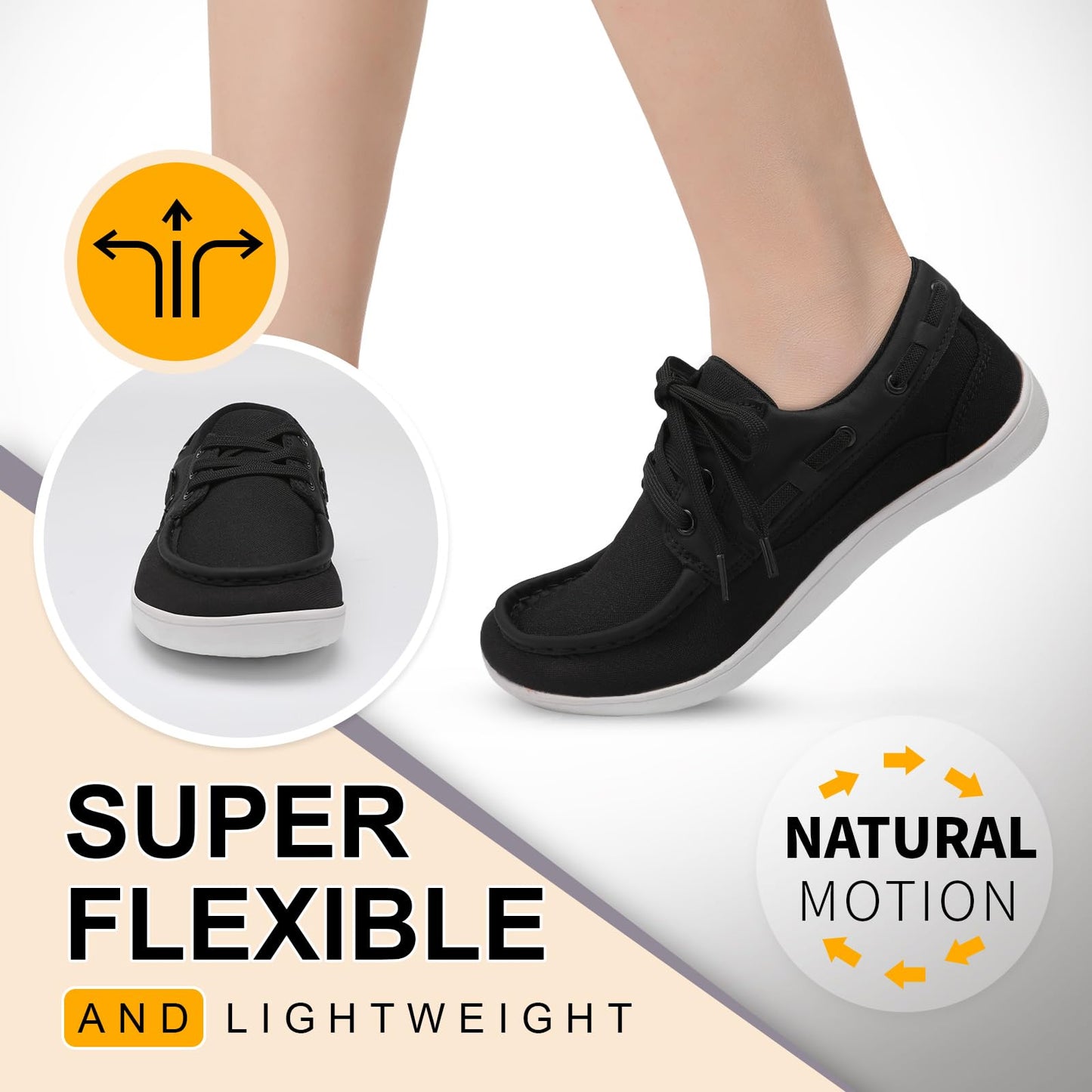 Womens Walking Shoes Barefoot Running Shoes Wide Toe Zero Drop Tennis Sneakers