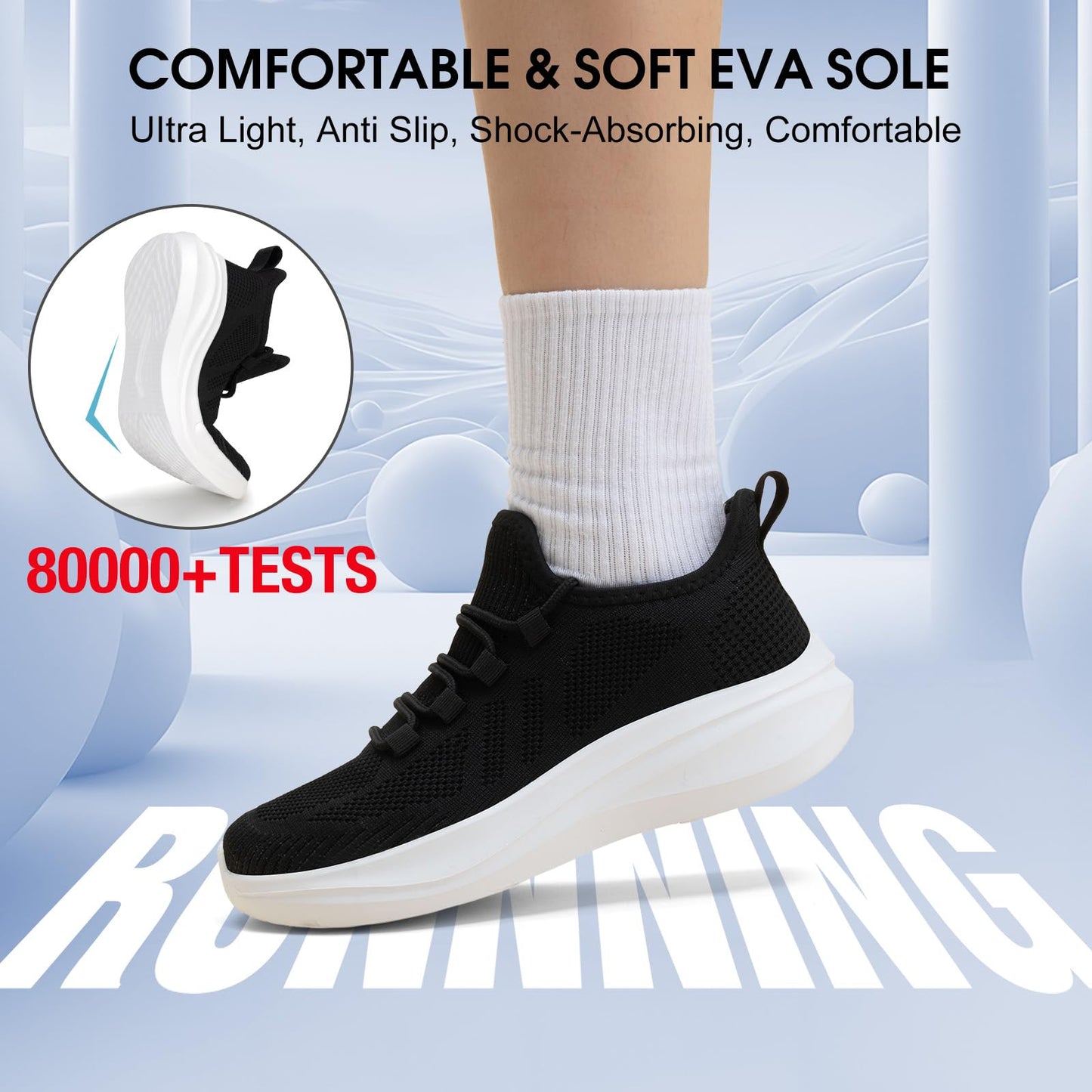 ZOVE Wide Toe Box Shoes Women Extra Wide Width Tennis Sneakers