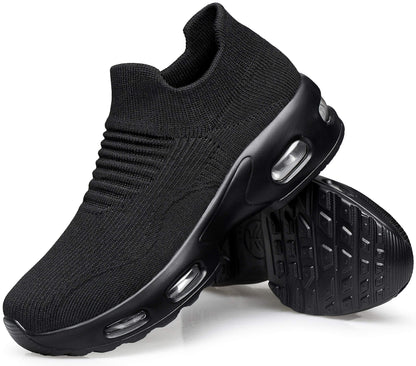 Womens Walking Shoes Slip on Sock Sneakers