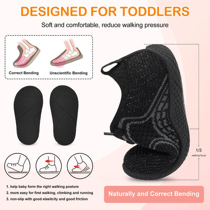 Toddler Barefoot Boys Girls Tennis Shoes