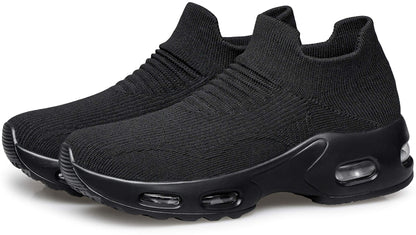 Womens Walking Shoes Slip on Sock Sneakers