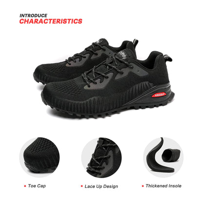 Men's Trail Running Shoes Fashion Walking Hiking Sneakers for Men Tennis