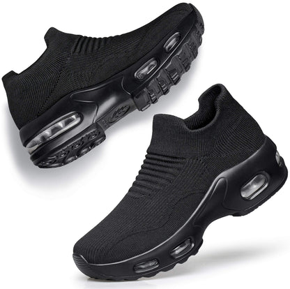 Womens Walking Shoes Slip on Sock Sneakers