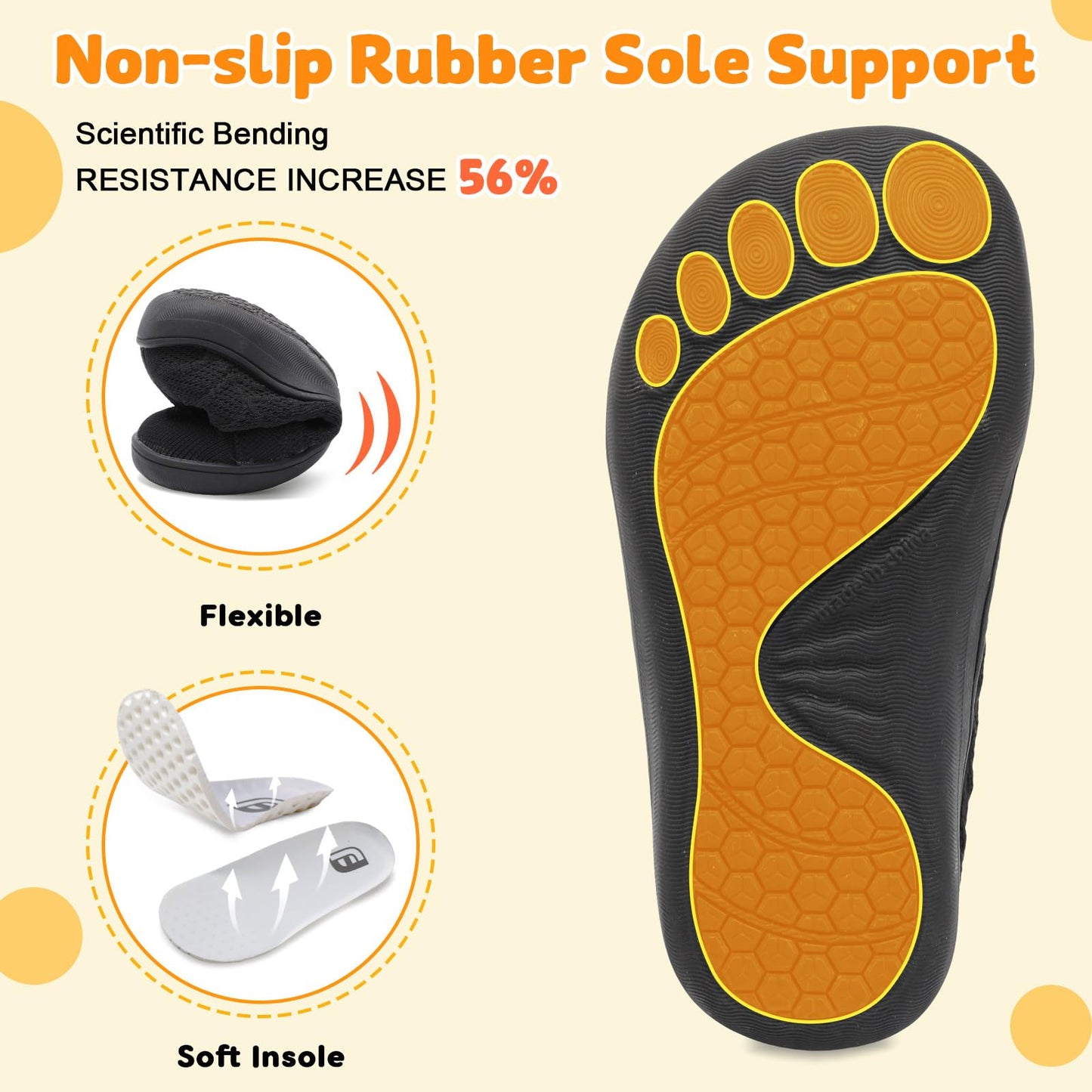 Toddler Shoes Girls Boys Wide Barefoot Shoes