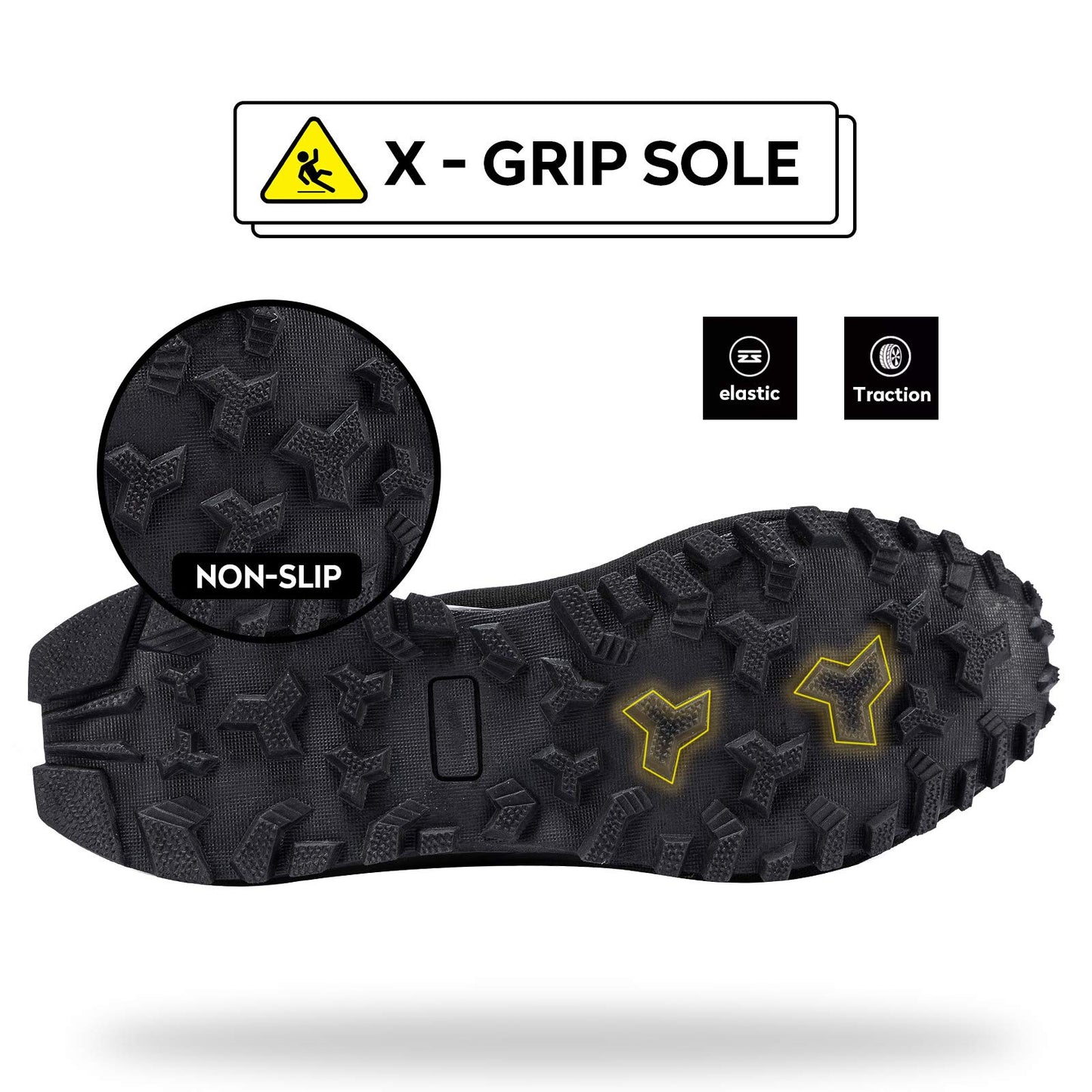 Men's Trail Running Shoes Fashion Walking Hiking Sneakers for Men Tennis