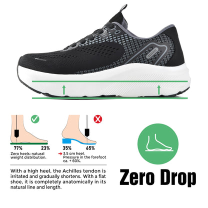 Wide Toe Box Shoes for Men Arch Support Shoes