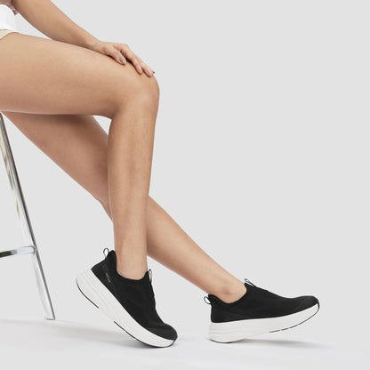 Wide Toe Box Walking Shoes Slip On Breathable Sneakers for Women