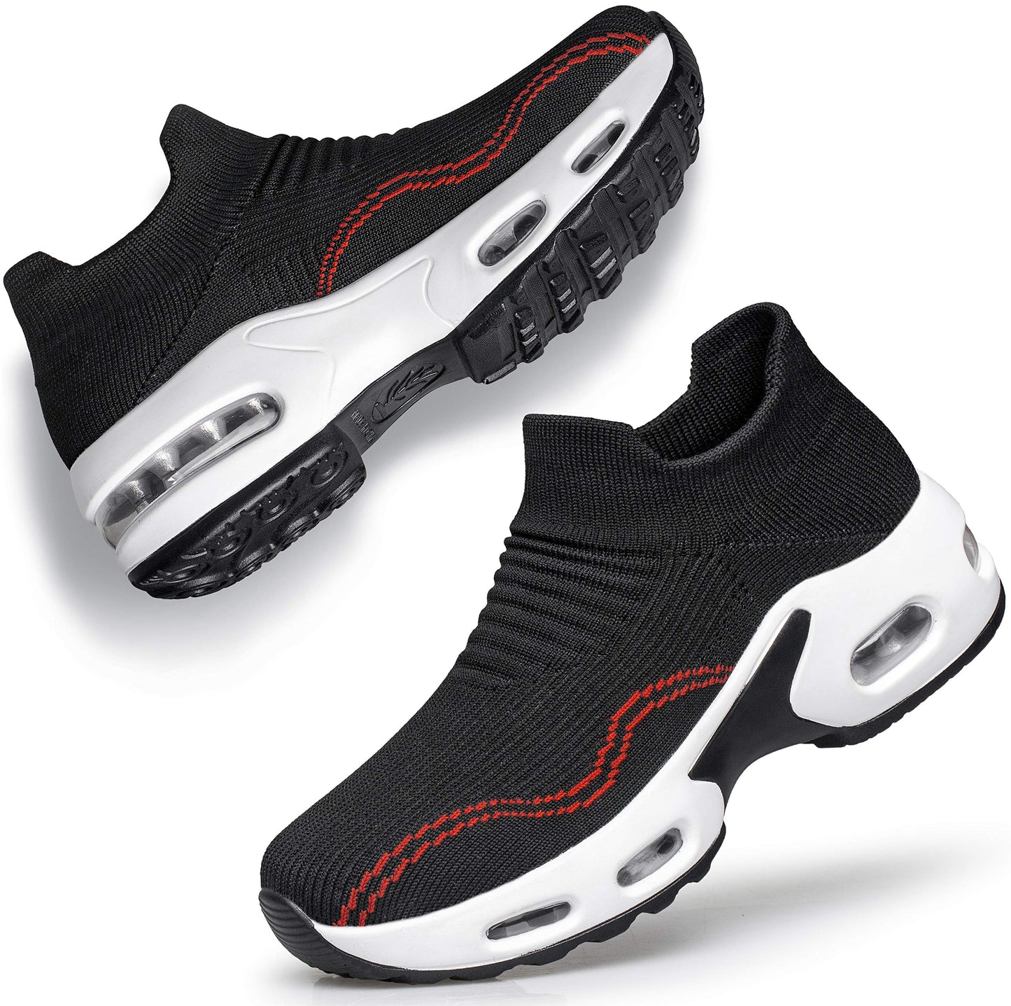 Womens Walking Shoes Slip on Sock Sneakers
