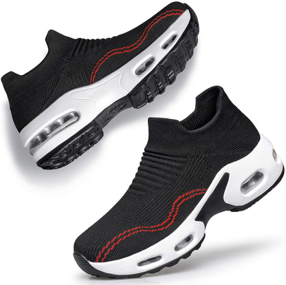 Womens Walking Shoes Slip on Sock Sneakers