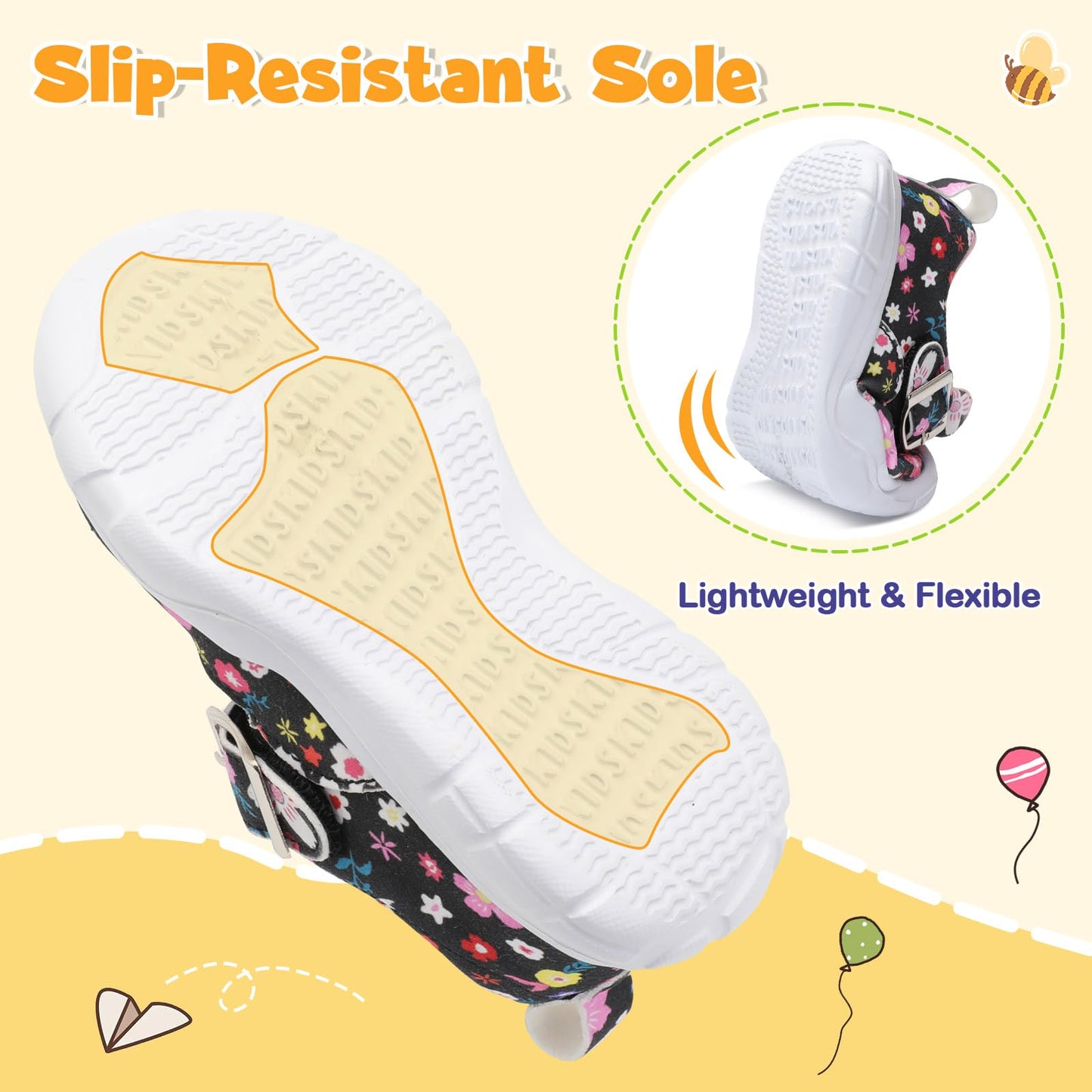 Toddler Shoes Girls Boys Wide Barefoot Shoes