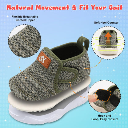 Toddler Shoes Boys Girls Sneakers Comfy Barefoot Shoes