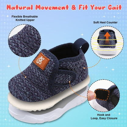 Toddler Shoes Boys Girls Sneakers Comfy Barefoot Shoes