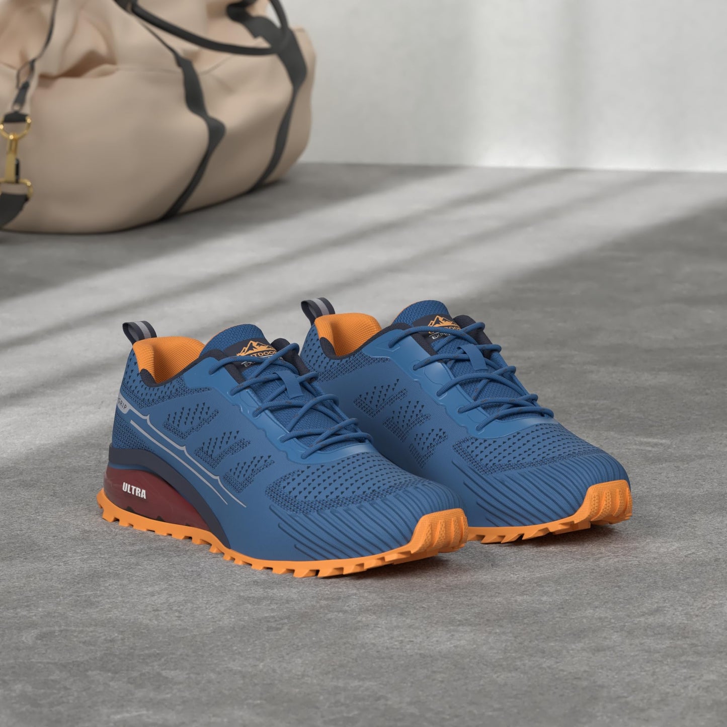 Men's Trail Running Shoes Fashion Walking Hiking Sneakers for Men Tennis